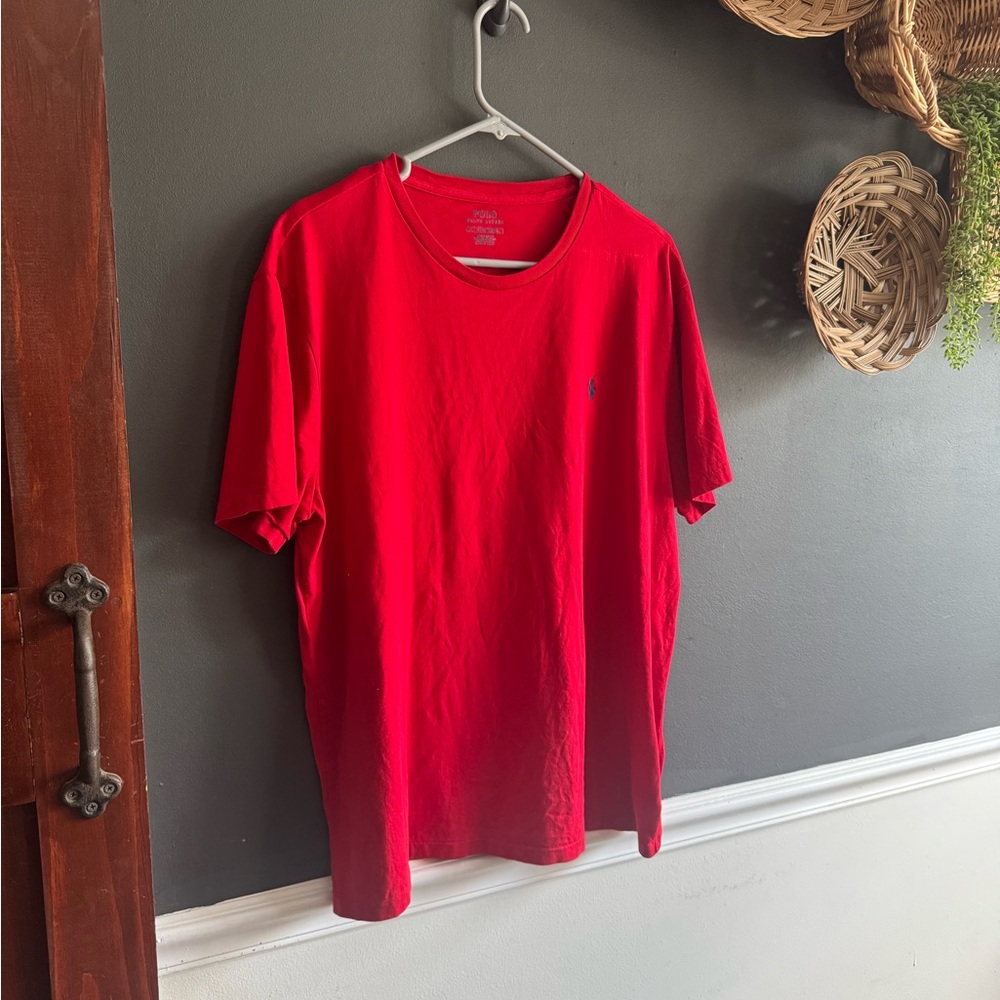 Polo Ralph Lauren Vibrant Red Short Sleeve Tee